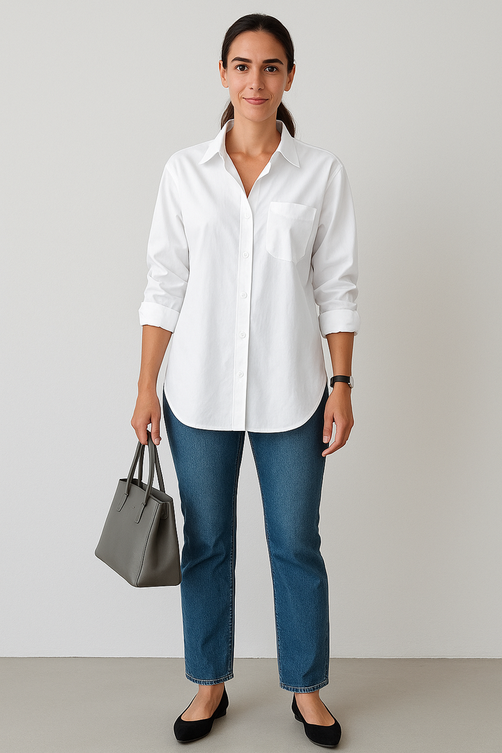 Tracy™ - Elegant Blouse Stylish Oversize Shirt.