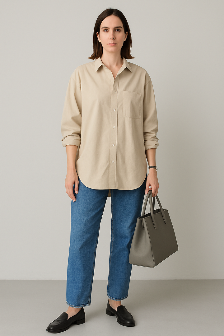 Tracy™ - Elegant Blouse Stylish Oversize Shirt.