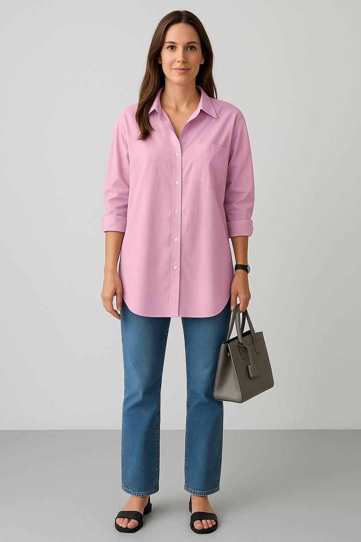 Tracy™ - Elegant Blouse Stylish Oversize Shirt.