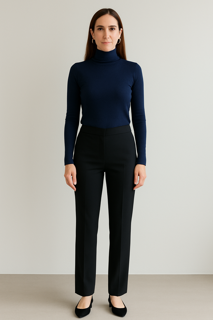 Janet™ | Winter Cashmere Turtleneck Sweater