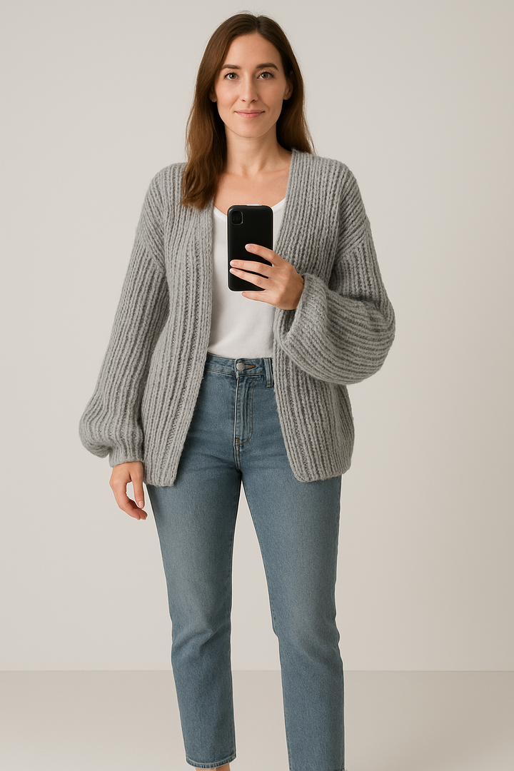VIKI™ | Sleeve Cardigan Sweater.