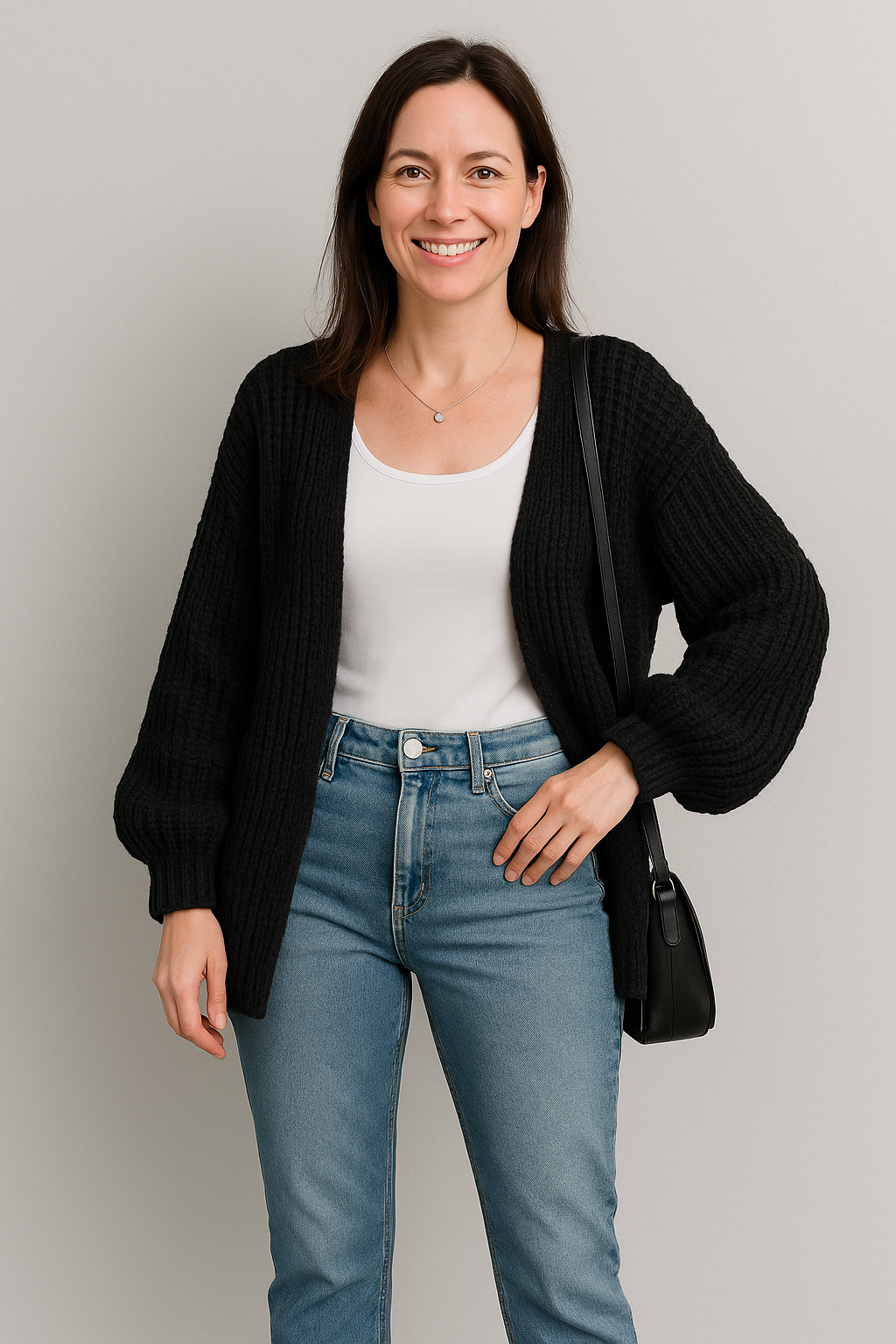 VIKI™ | Sleeve Cardigan Sweater.
