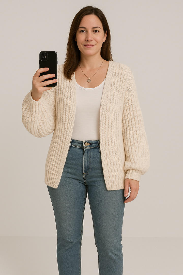VIKI™ | Sleeve Cardigan Sweater.