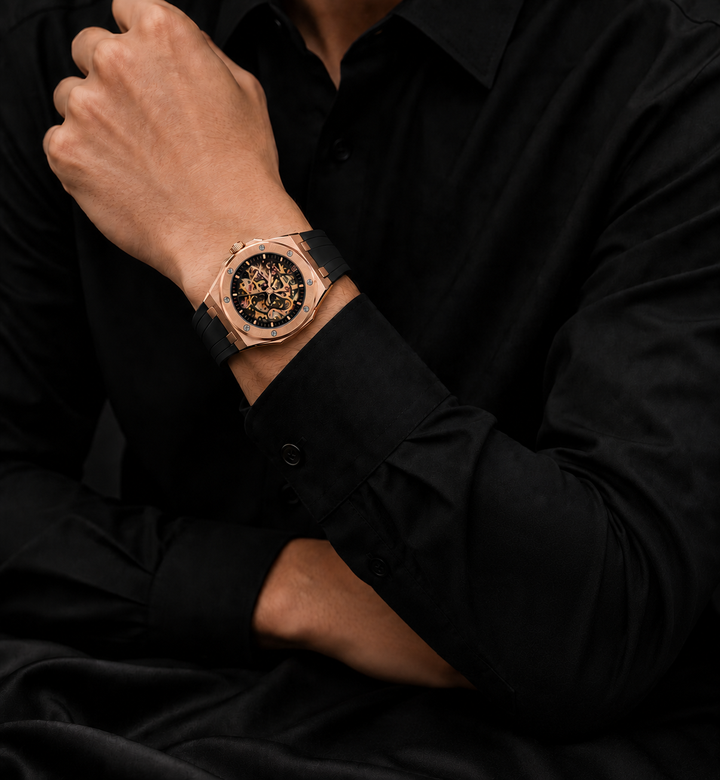Men’s Skeleton Automatic Watch