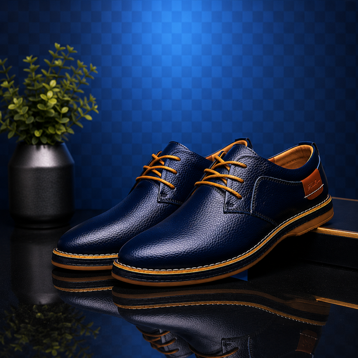 Men’s Smart Casual Trainers – Clean Lace-Up Sneakers