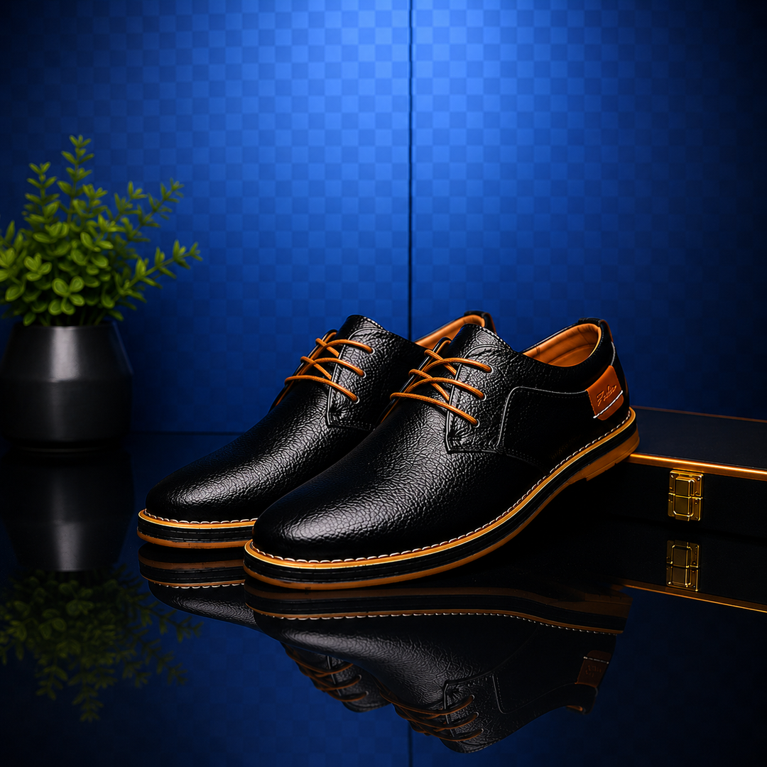 Men’s Smart Casual Trainers – Clean Lace-Up Sneakers
