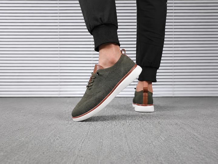 Men’s Knit Trainers – Breathable Lightweight Casual Sneakers