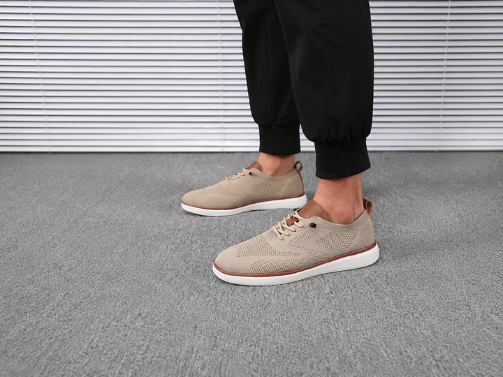 Men’s Knit Trainers – Breathable Lightweight Casual Sneakers