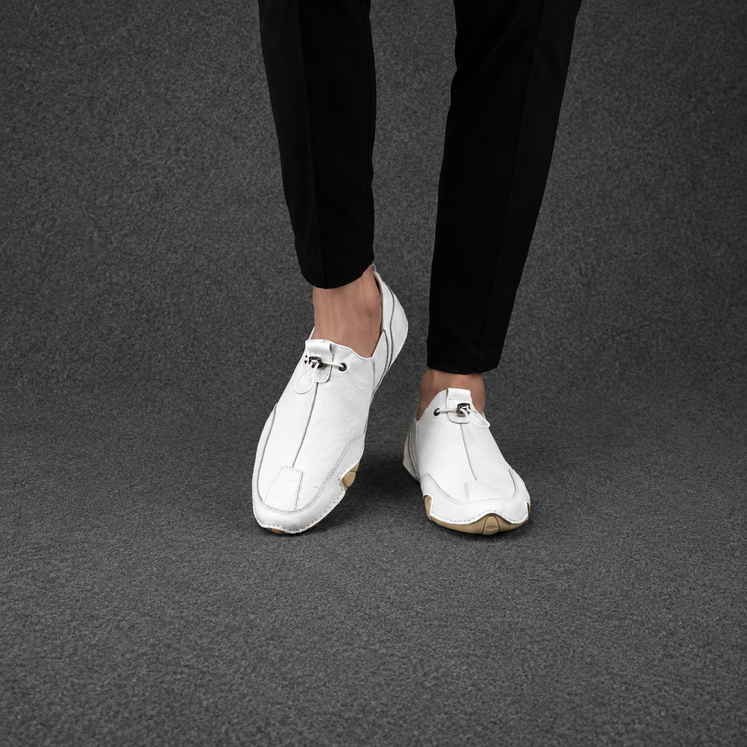 Men’s Knit Trainers – Lightweight Casual Lace-Up Sneakers