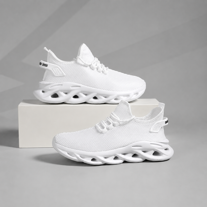 Men’s Knit Trainers – Lightweight Comfortable Casual Sneakers