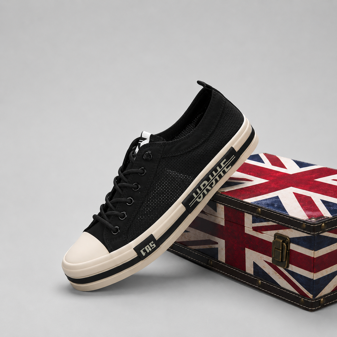 Men’s Knit Trainers – Smart Casual Lightweight Sneakers