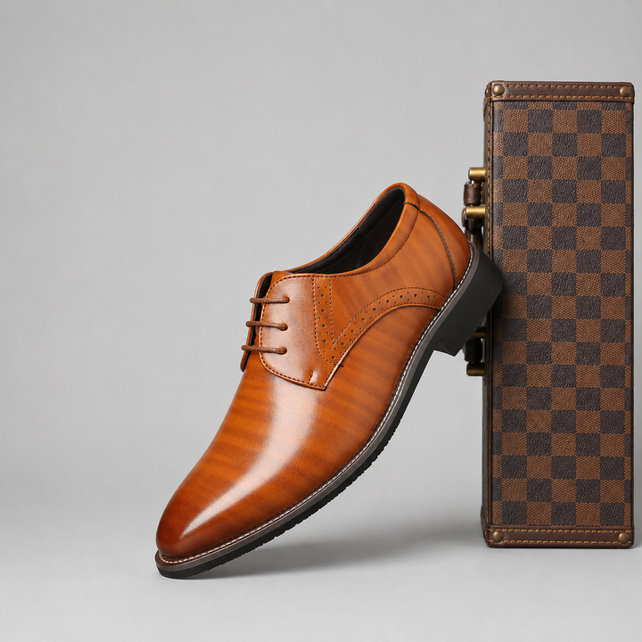 Men’s Formal Derby Shoes – Lightweight Smart Foot Wear