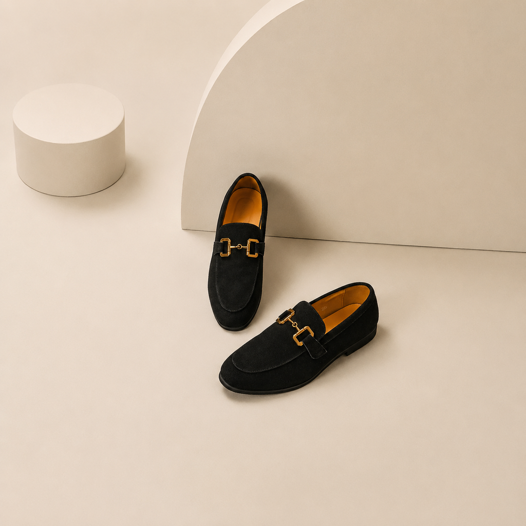 Men’s Almond Toe Horse bit Loafers – Semi-Formal Elegance