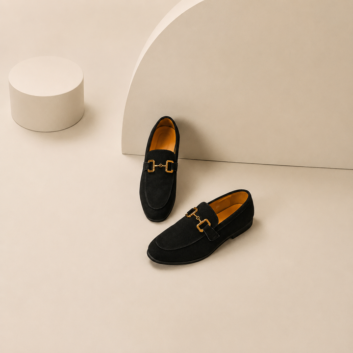 Men’s Almond Toe Horse bit Loafers – Semi-Formal Elegance