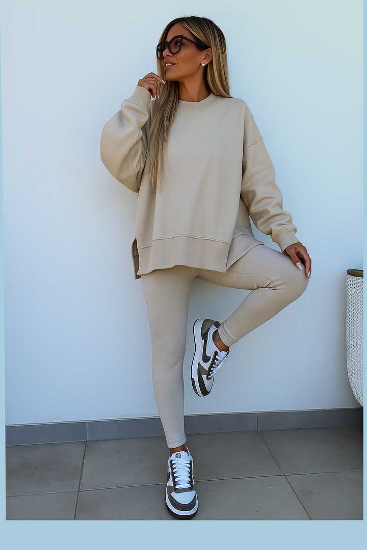 Erin™ - Sweater & Tight Trousers Set.