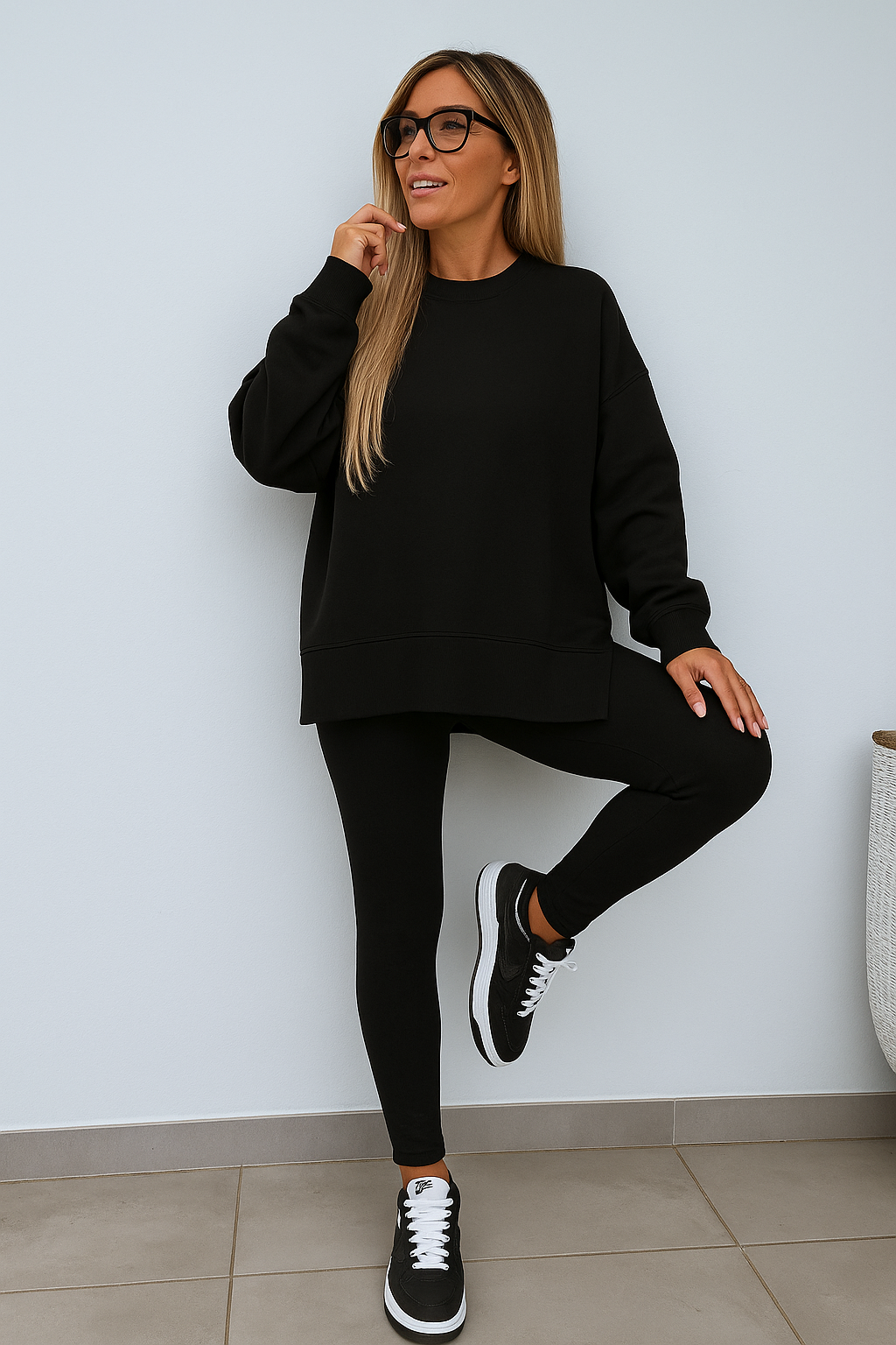 Erin™ - Sweater & Tight Trousers Set.