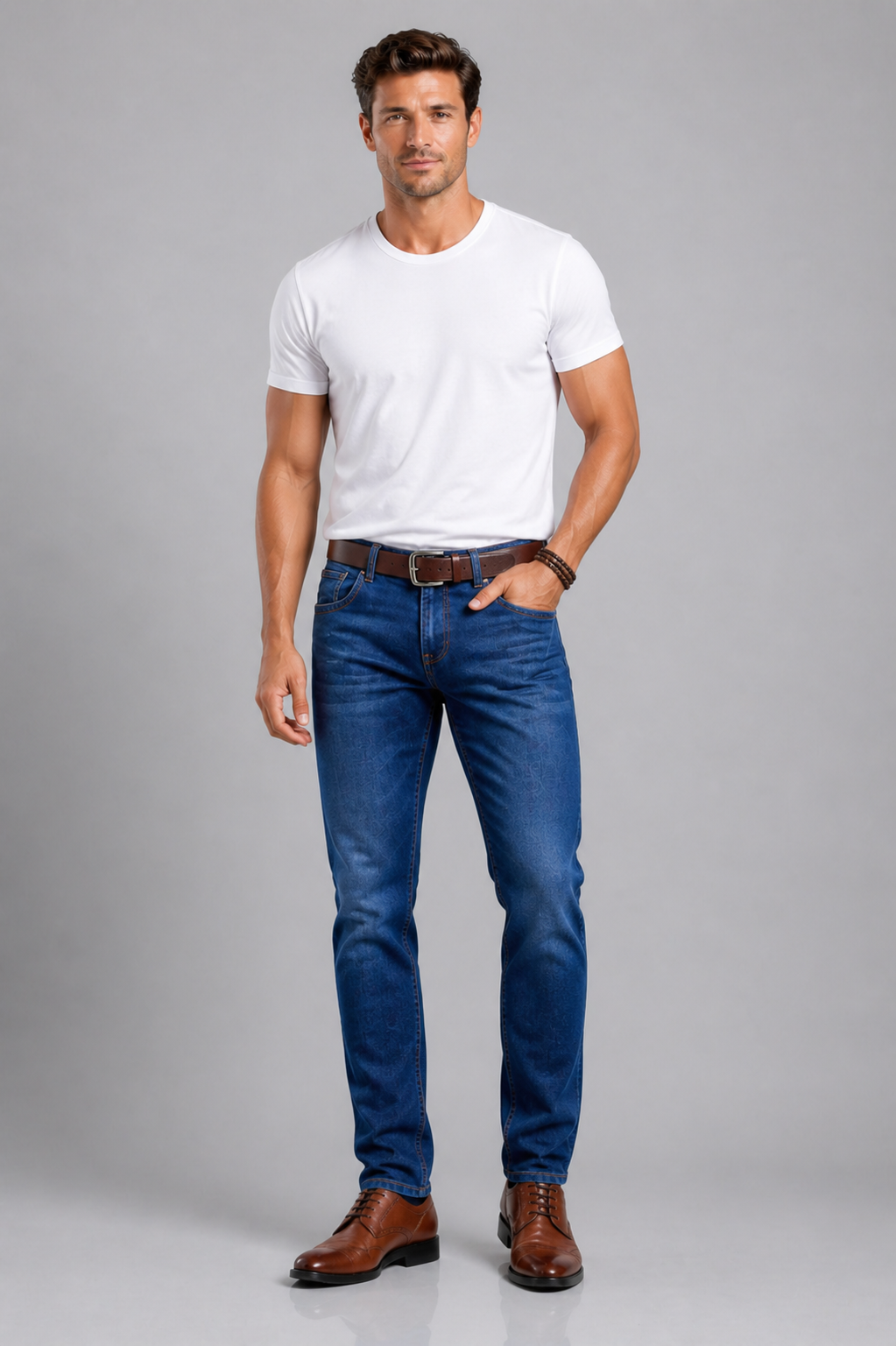 Men’s Stretch Chino Trousers – Slim Fit Smart Casual Pants