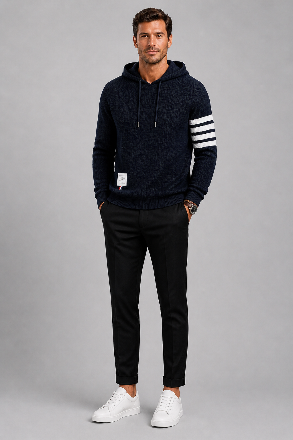 Men’s Pattern Shirt – Smart Casual Button-Up Shirt
