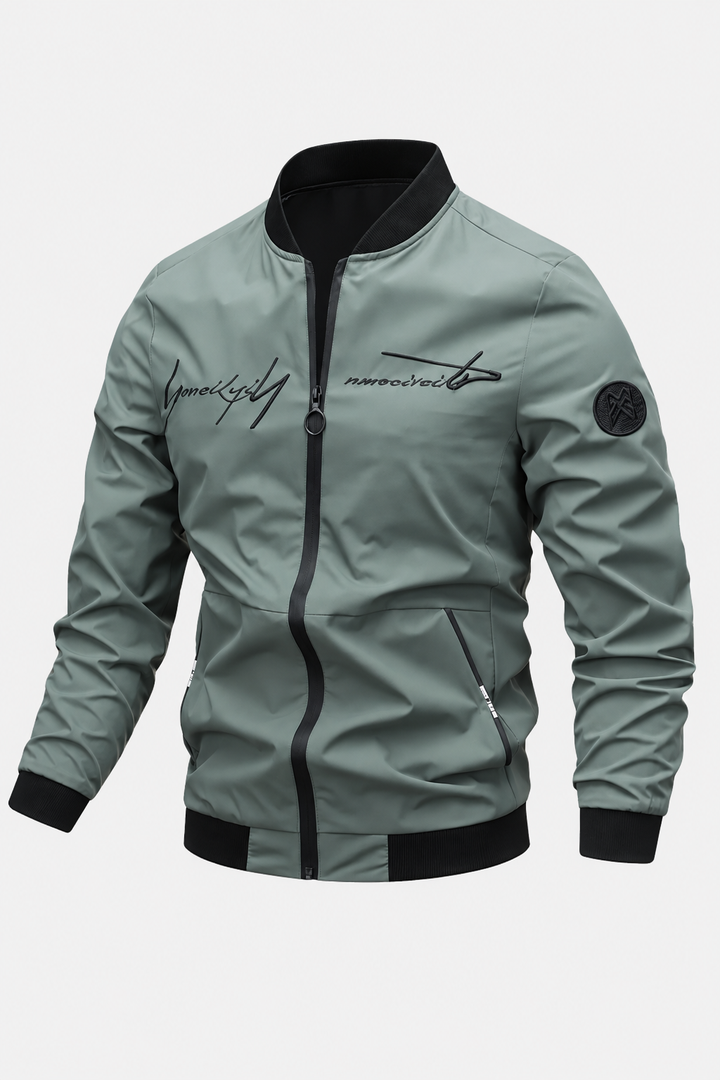 Men’s Embroidered Casual Jacket