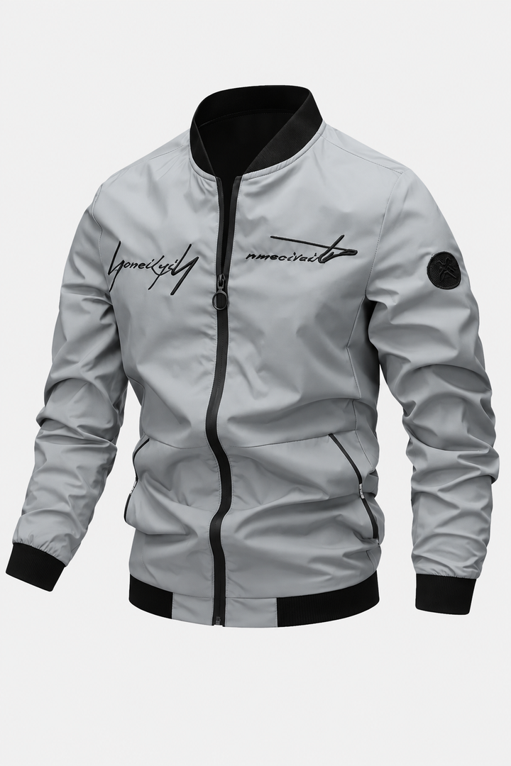 Men’s Embroidered Casual Jacket