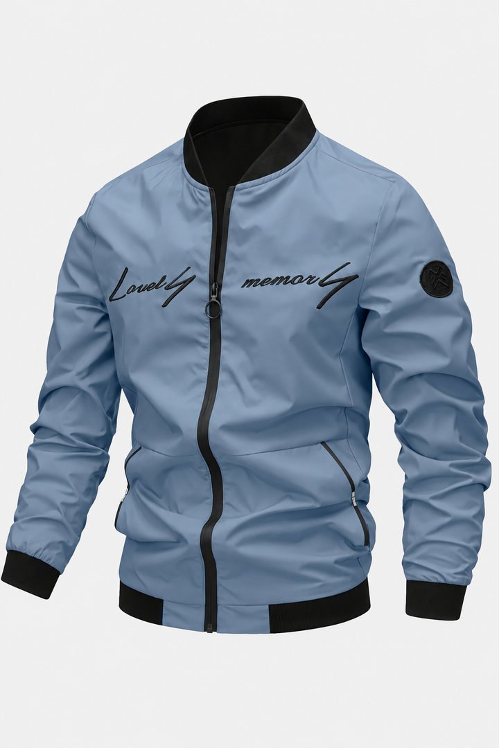 Men’s Embroidered Casual Jacket