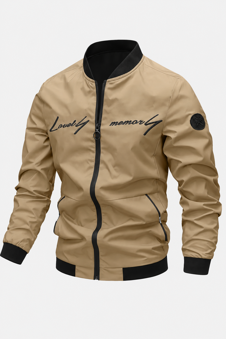 Men’s Embroidered Casual Jacket