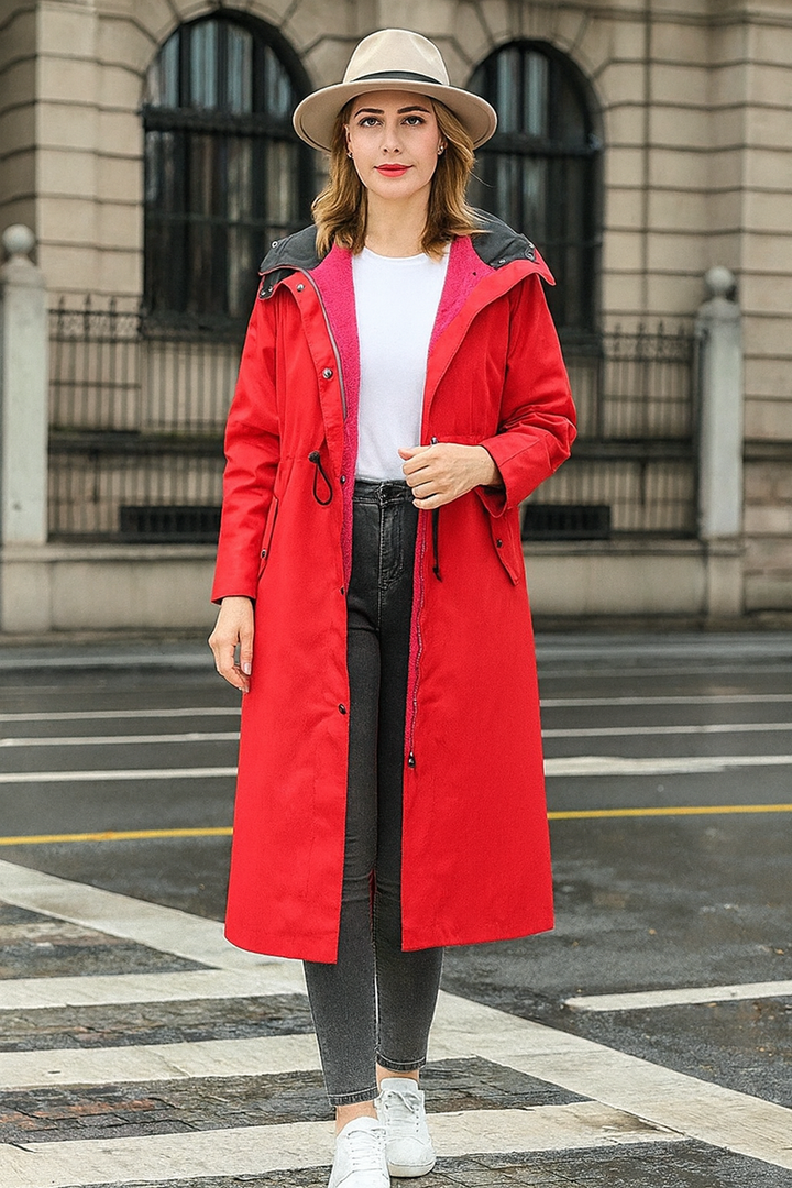 ArcticCharm™ - Hooded Parka Coat.