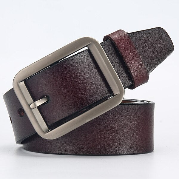 Men’s Leather Belt – Classic Formal Smart Casual Belt