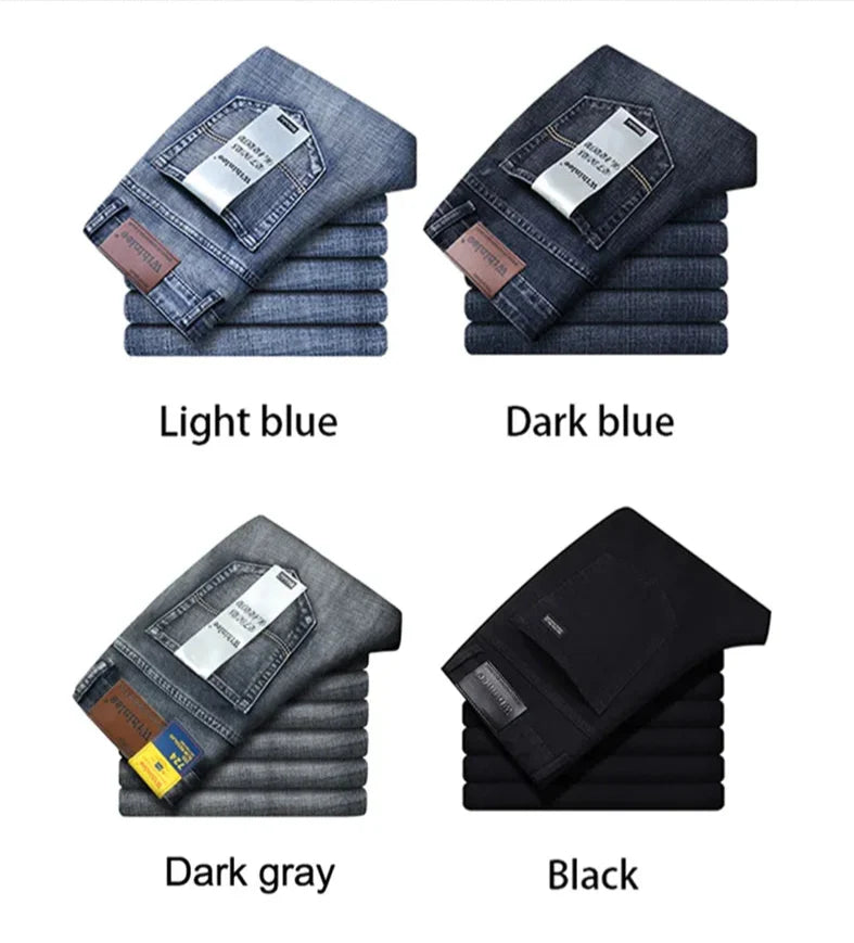 Leon™ - Classic Stretch Denim Jeans