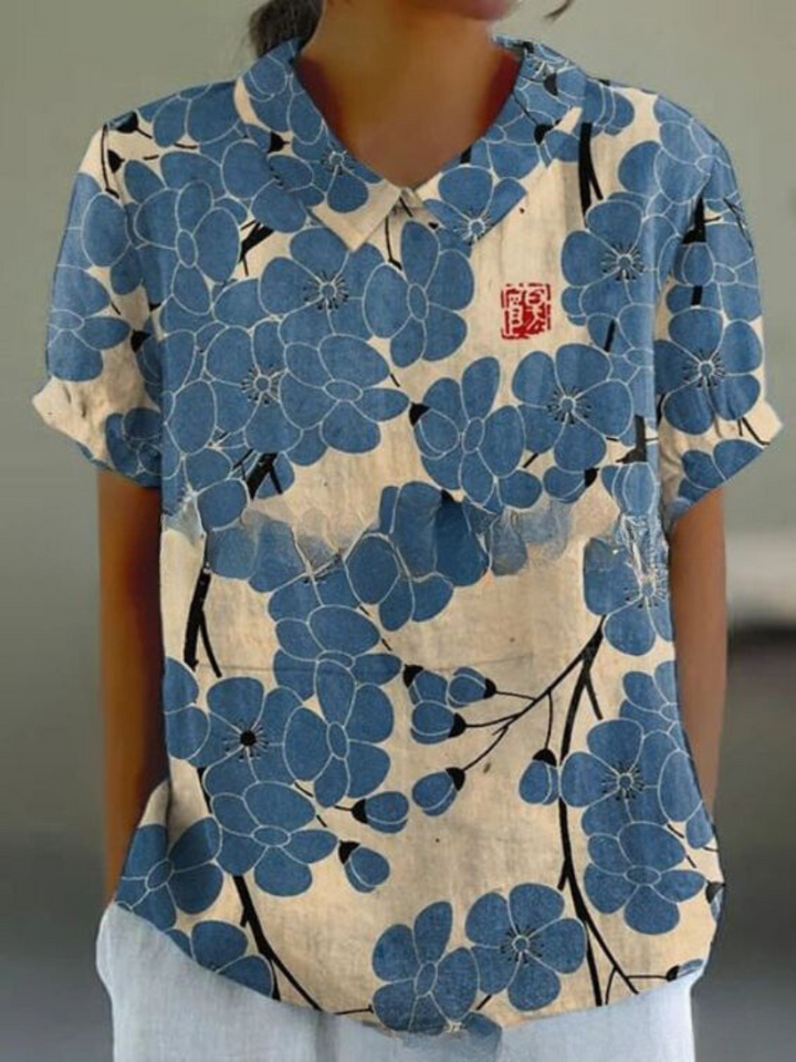 Ragnhild™ | Blomstret Skjorte