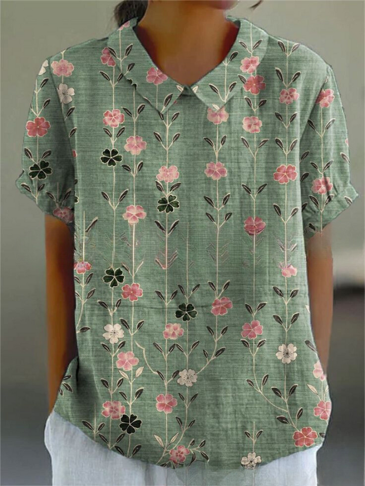 Ragnhild™ | Blomstret Skjorte