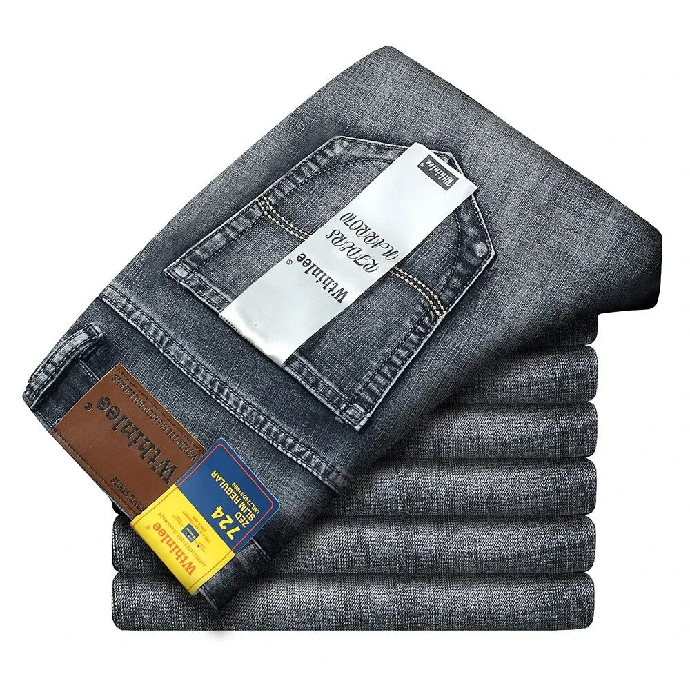 Leon™ - Classic Stretch Denim Jeans