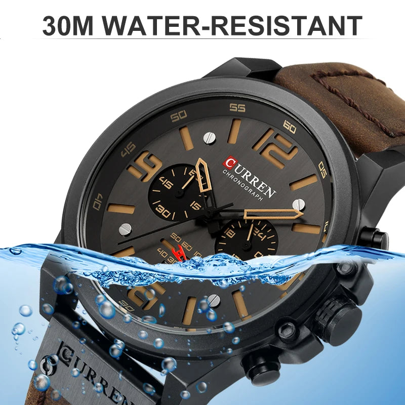 Curren™ Chronograph – Leather Edition