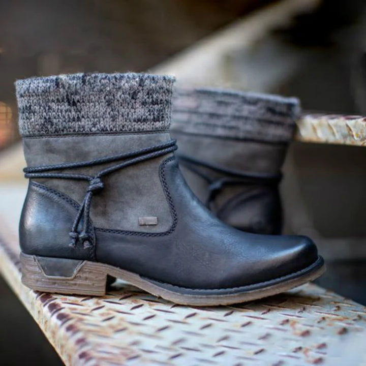 Marry™ - Warm Women`s boots made of vegan leather