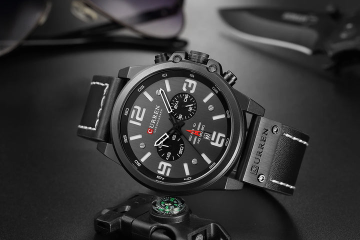 Curren™ Chronograph – Leather Edition