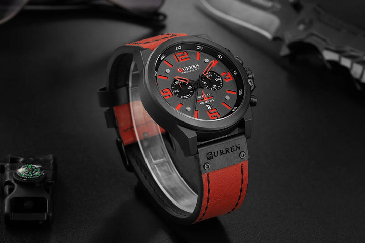 Curren™ Chronograph – Leather Edition