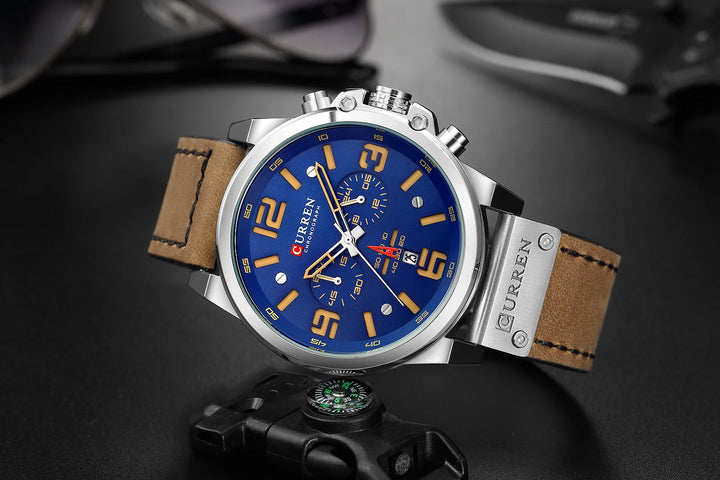 Curren™ Chronograph – Leather Edition