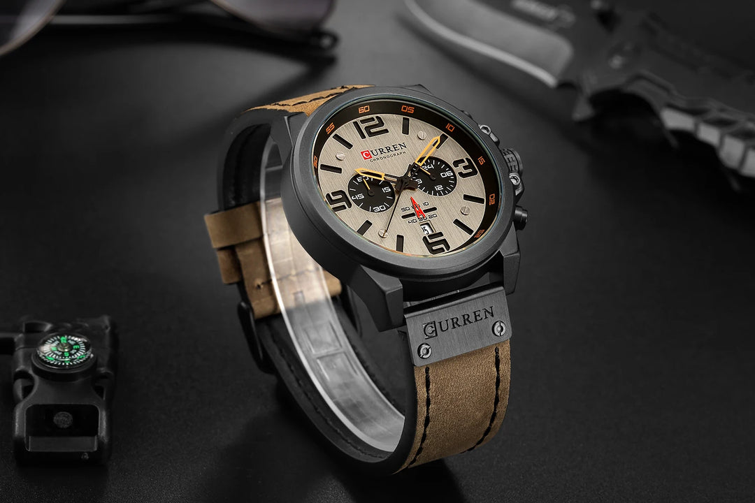 Curren™ Chronograph – Leather Edition