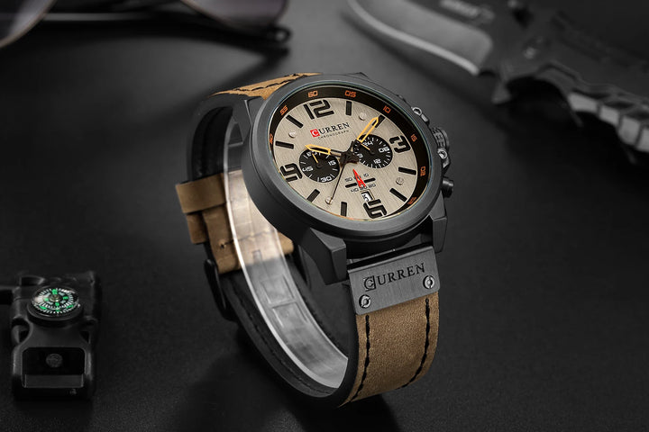 Curren™ Chronograph – Leather Edition