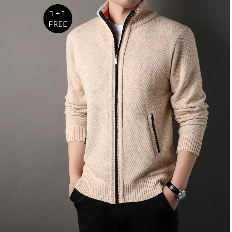 Logan - Slim Solid Cardigan