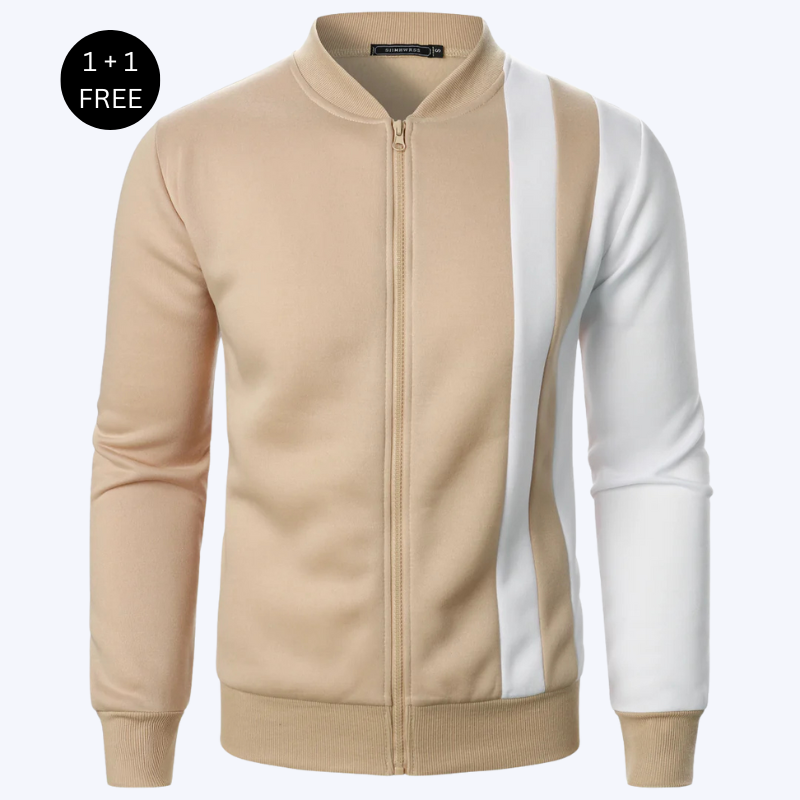 Matthew - Casual Zipper Cardigan