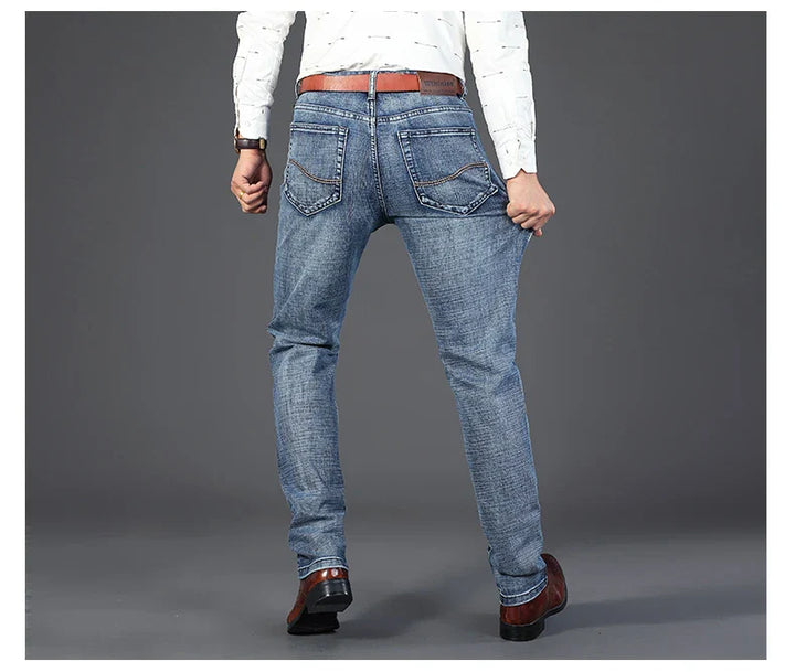 Leon™ - Classic Stretch Denim Jeans