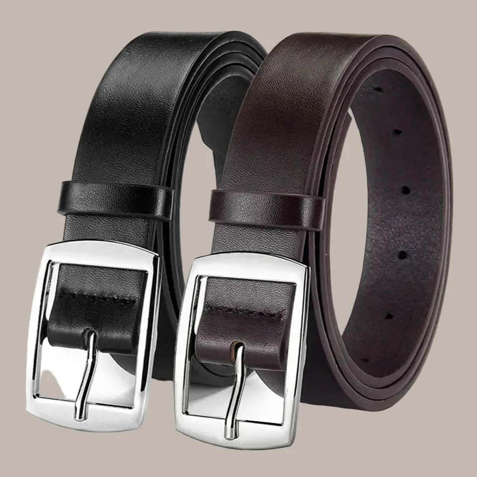 Men’s Leather Belt – Classic Formal Belt