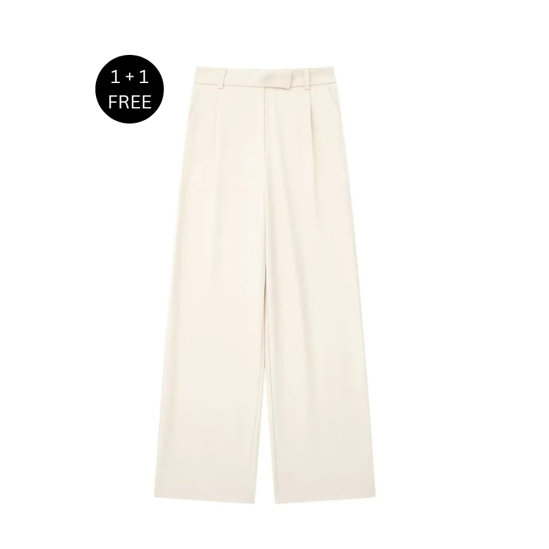 Natalin™- Elegant Zipper Trousers