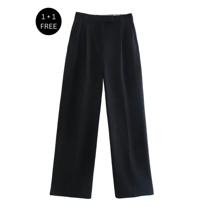 Natalin™- Elegant Zipper Trousers