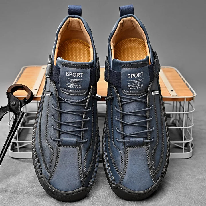 Axton™ – Premium Handmade Leather Loafers