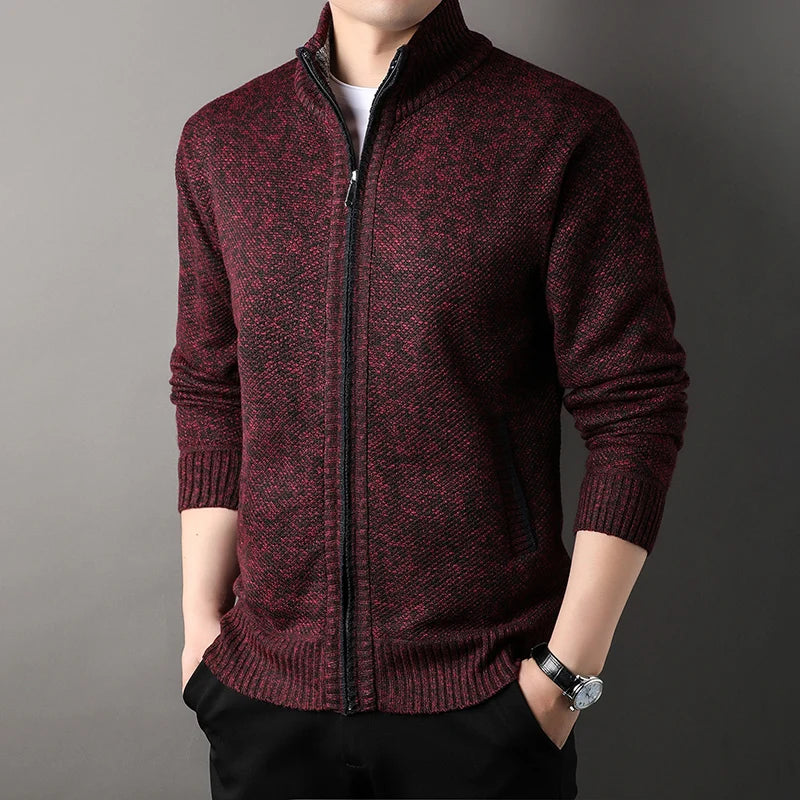 Logan - Slim Solid Cardigan