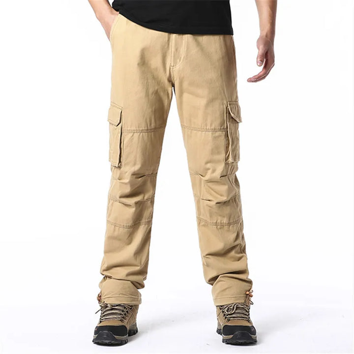 Men’s Casual Cargo Pants – Stretch Multi-Pocket Everyday Pants