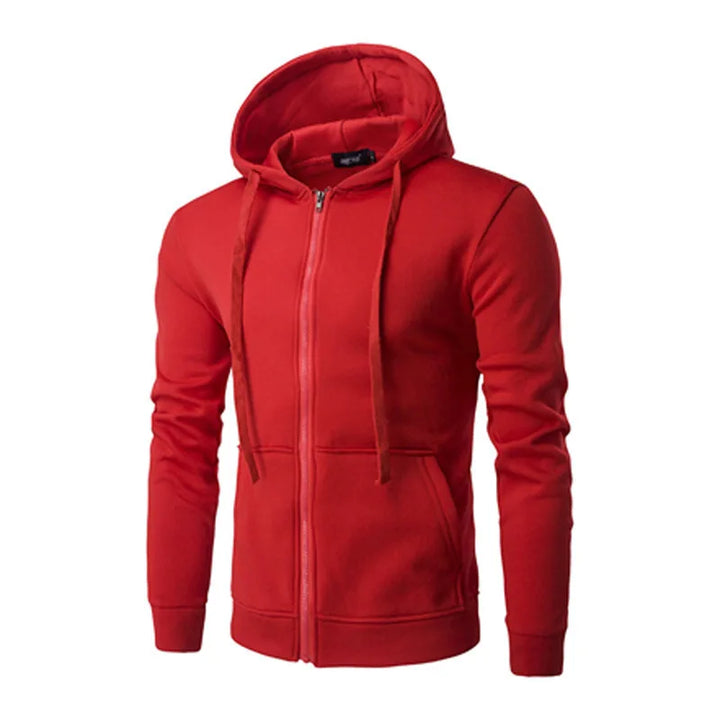 Edward™-  Sweatshirt Jacket Hoodie with Zipper.