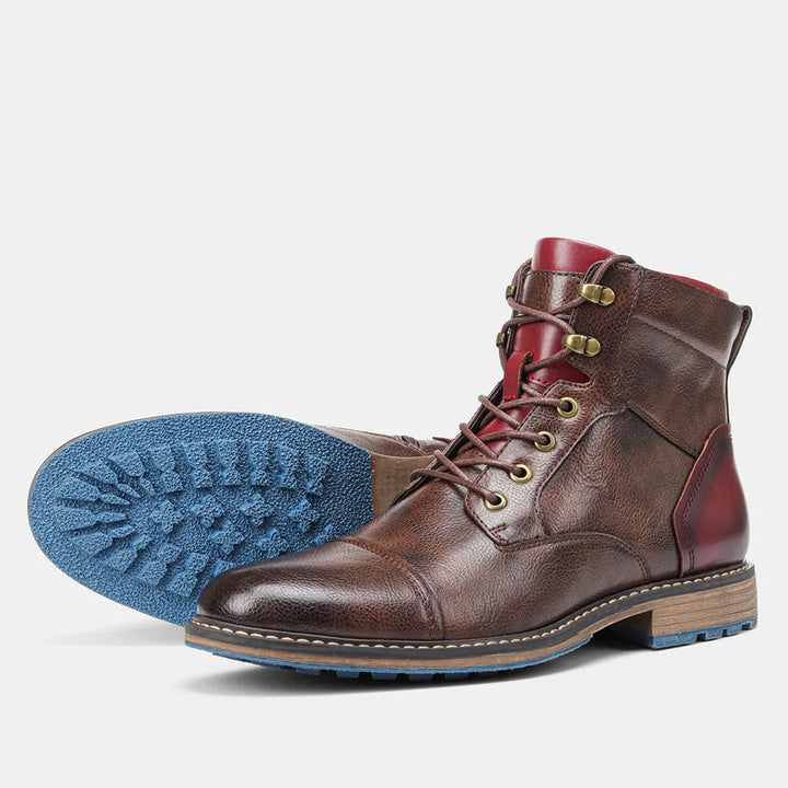 Jay™ - Handmade Premium Leather Oxford Boots For Men